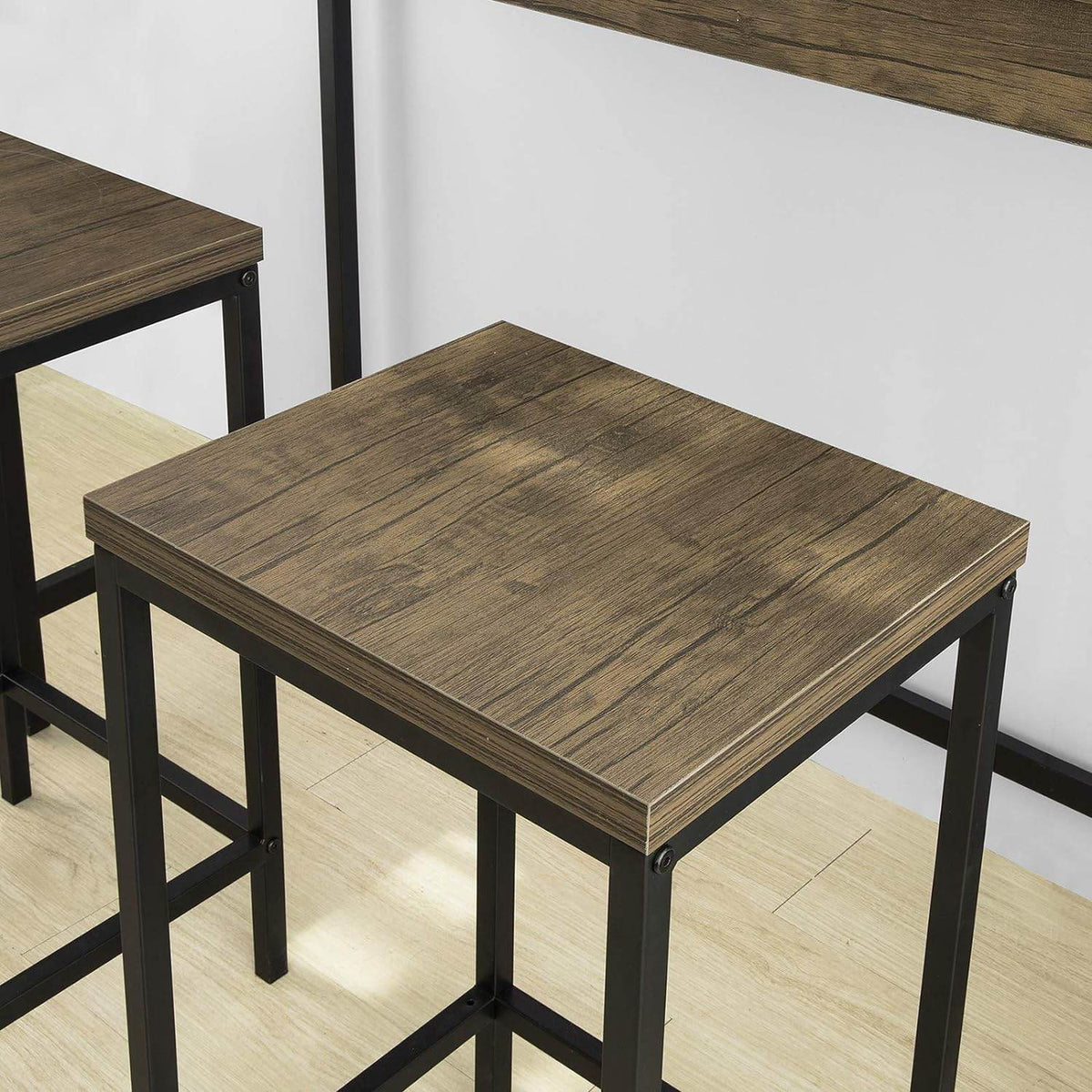 Bartisch mit 2 Hockern | Bartisch set | 3-teilig | OGT30-N - Palo24