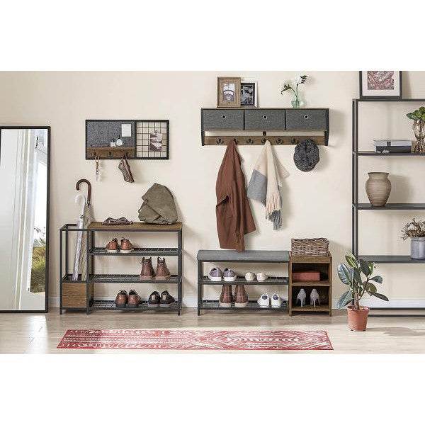 Wandgarderobe | Hängeregal | Flurgarderobe Vintage - Palo24