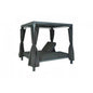 Lounge-Gartenliege XL Sonnenliege Bali-Liege Doppelliege Outdoor-Bett, 10cm-Polster aus Olefin Alu ~ anthrazit - Palo24