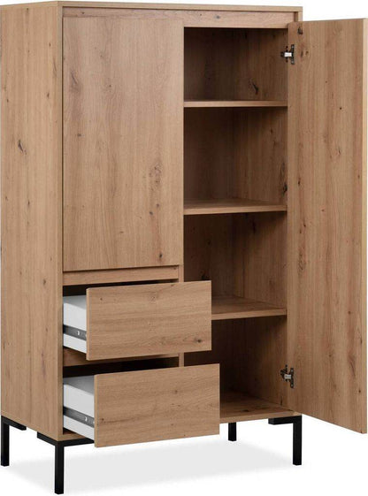 Kommode Sideboard Highboard Eiche Industrial Style - Palo24
