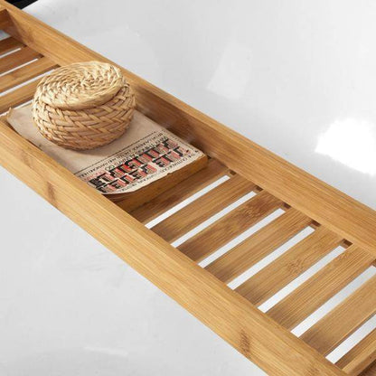 80cm Lang Badewannenablage Badewannenbrett Bambus - Palo24