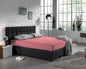 Einzel Jersey 135 gr. Spannbettlaken Rose 140 x 200 cm - Palo24