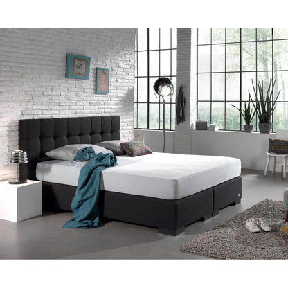 Doppelt Jersey 220 gr. Spannbettlaken Weiss 190/200 x 220/230 cm - Palo24