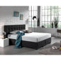 Doppelt Jersey 220 gr. Spannbettlaken Weiss 190/200 x 220/230 cm - Palo24