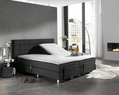 Split Topper Jersey Spannbettlaken Weiss 140 x 200 cm - Palo24