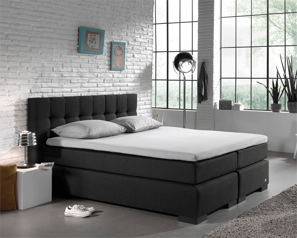 Split Topper Jersey Spannbettlaken Weiss 180 x 220 cm - Palo24