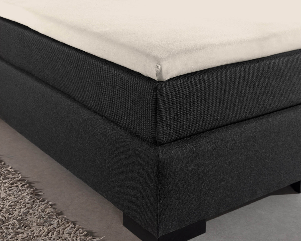 Jersey Topper Spannbettlaken Creme 70/80/90 x 200/220 cm - Palo24