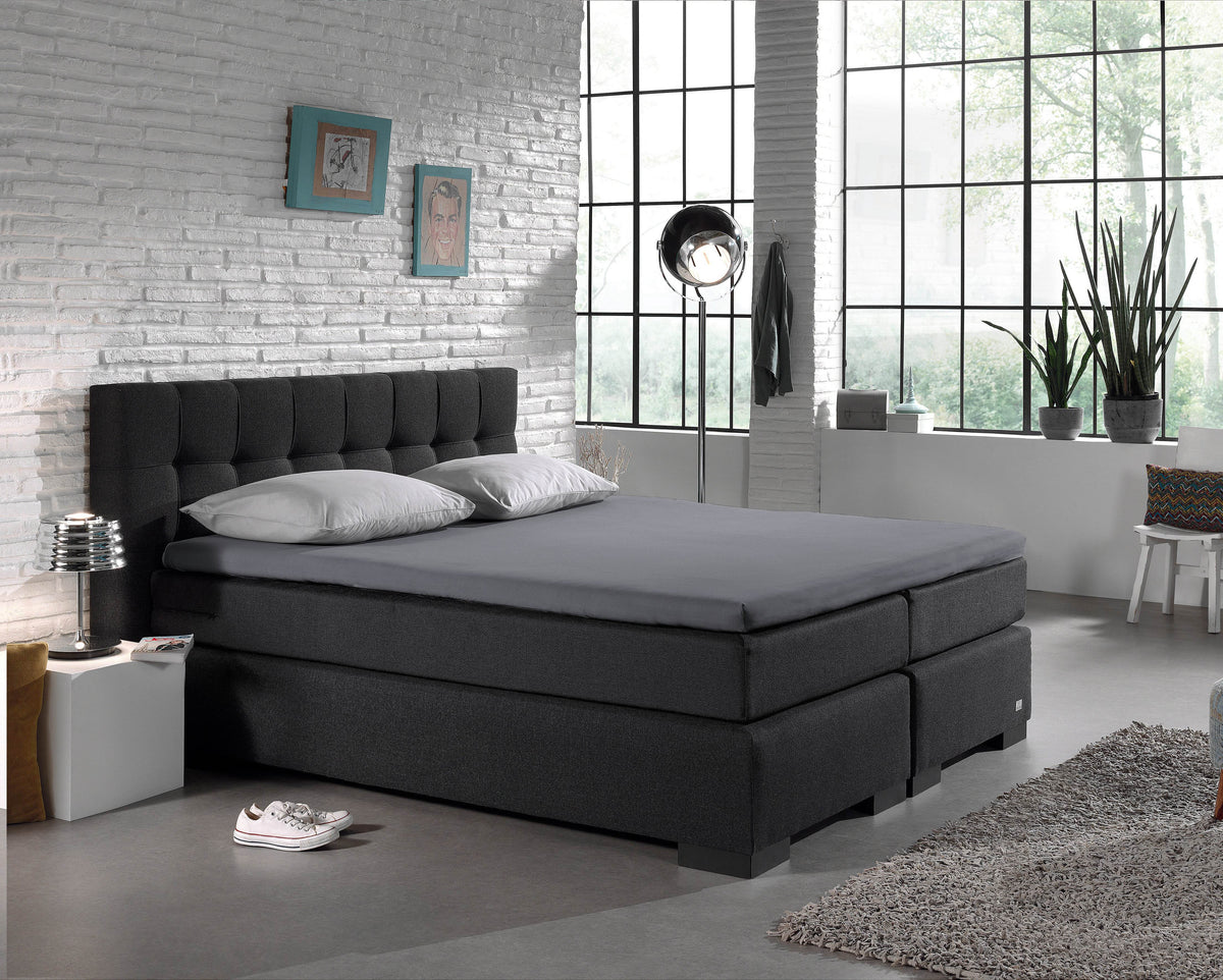 Jersey Topper Spannbettlaken Grau 70/80/90 x 200/220 cm - Palo24