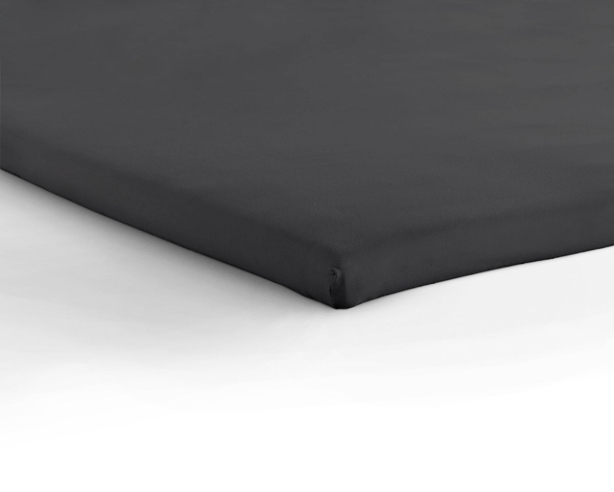 Jersey Topper Spannbettlaken Anthrazit 180 x 200/220 cm - Palo24