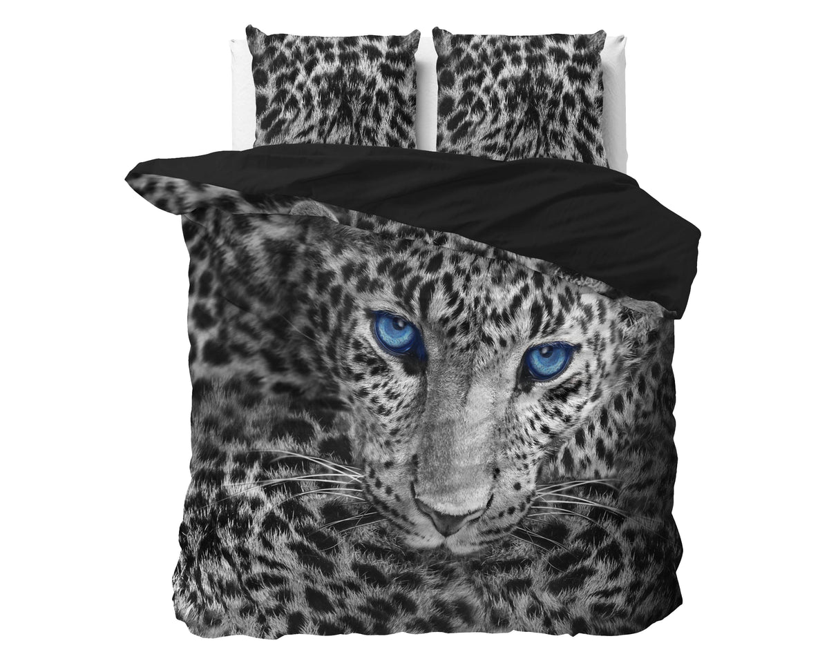 Bettbezug Gepard Grau 200 x 220 cm - Palo24
