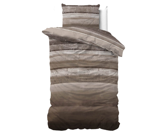 Bettbezug Marcus Taupe 140 x 220 cm - Palo24