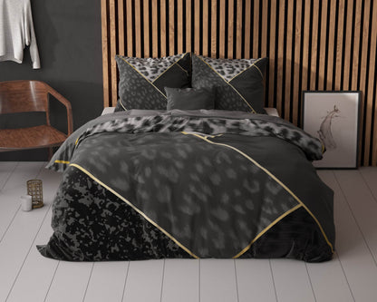 Bettbezug Panther Vibe Anthrazit 200 x 220 cm - Palo24