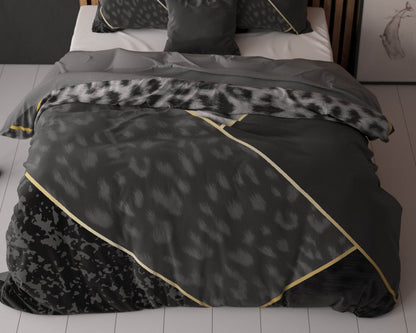 Bettbezug Panther Vibe Anthrazit 240 x 220 cm - Palo24