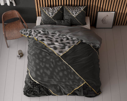 Bettbezug Panther Vibe Anthrazit 200 x 220 cm - Palo24