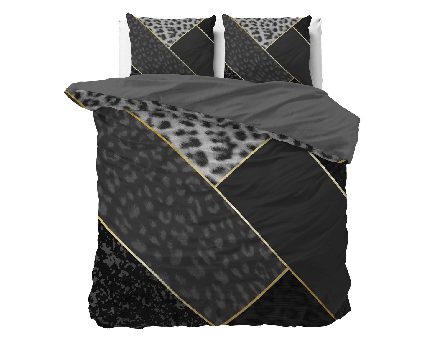 Bettbezug Panther Vibe Anthrazit 240 x 220 cm - Palo24