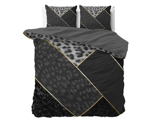 Bettbezug Panther Vibe Anthrazit 240 x 220 cm - Palo24