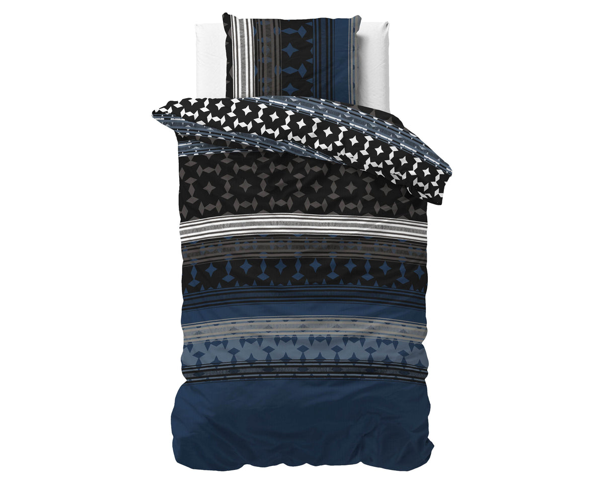 Bettbezug Scanda Navy 140 x 220 cm - Palo24