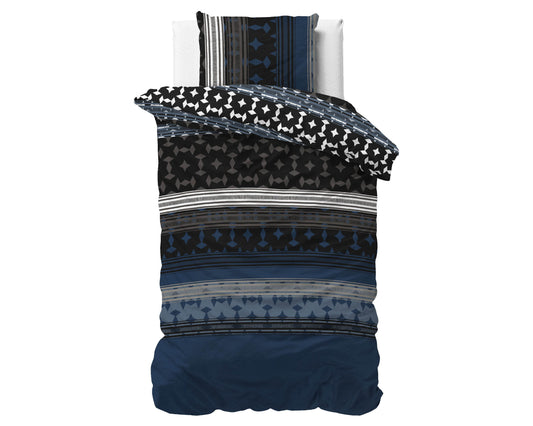 Bettbezug Scanda Navy 140 x 220 cm - Palo24