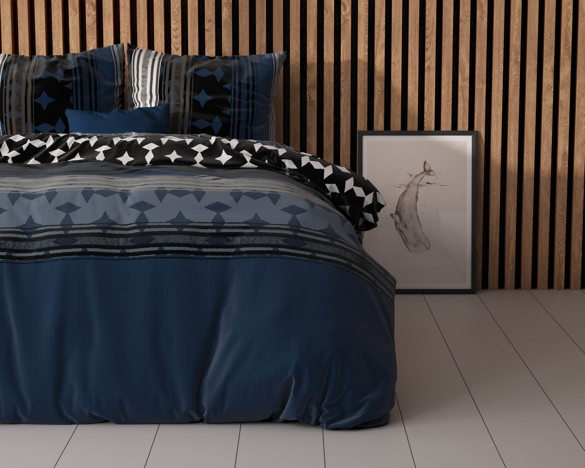 Bettbezug Scanda Navy 200 x 220 cm - Palo24
