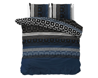 Bettbezug Scanda Navy 200 x 220 cm - Palo24