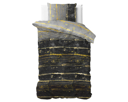 Bettbezug Scratchy Anthrazit 140 x 220 cm - Palo24