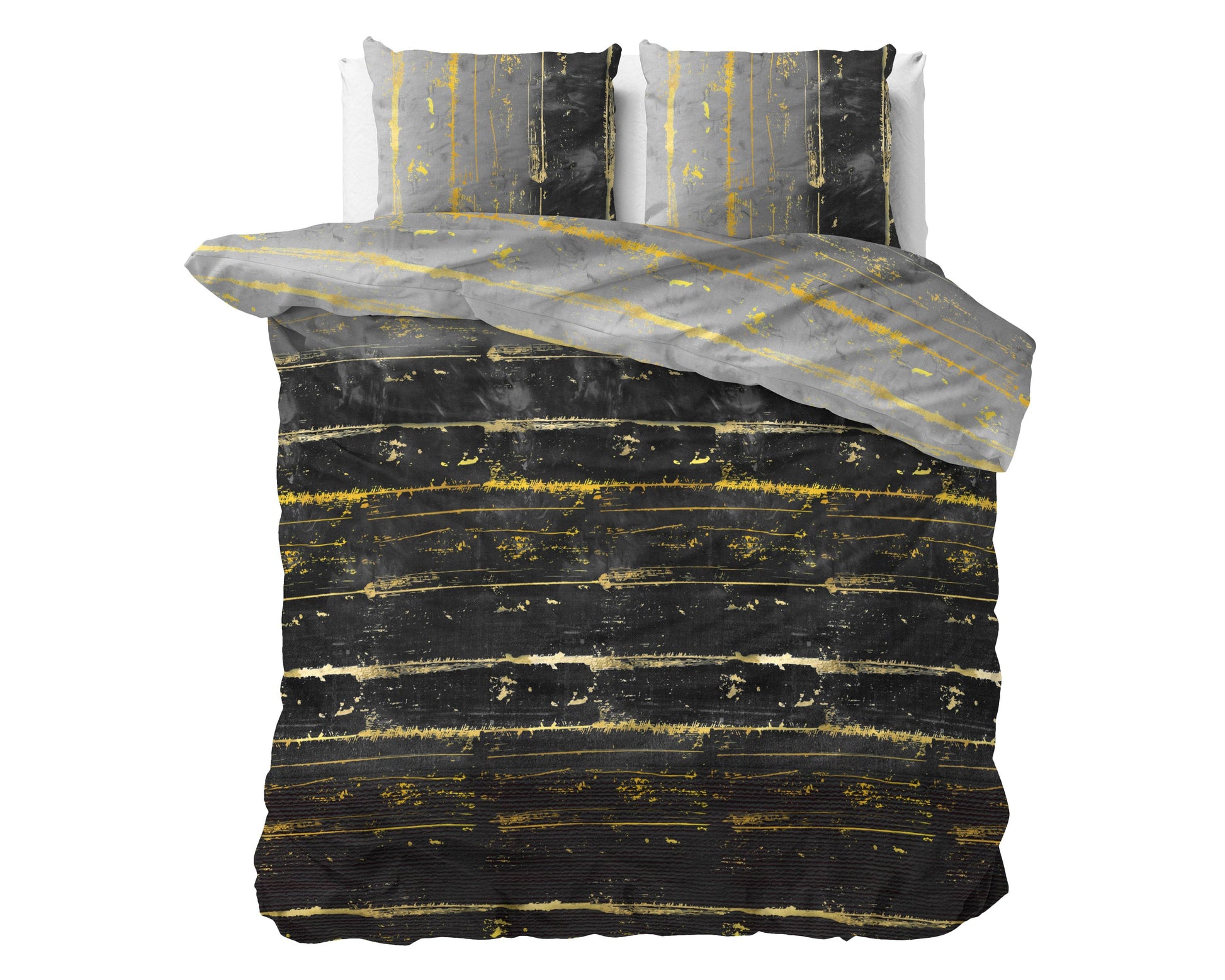 Bettbezug Scratchy Anthrazit 200 x 220 cm - Palo24
