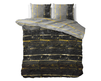 Bettbezug Scratchy Anthrazit 200 x 220 cm - Palo24