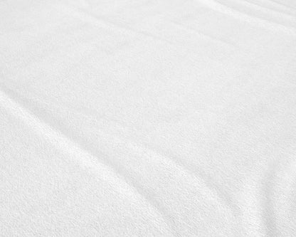 Flanel Premium Spannbettlaken Weiss 90 x 200/210 cm - Palo24