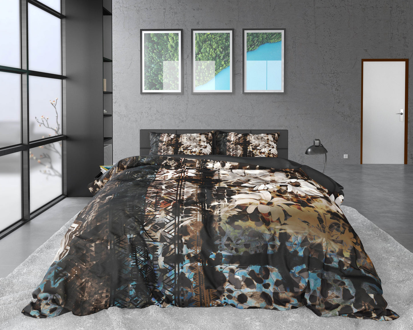 Bettbezug Aluna Multi 200 x 220 cm - Palo24