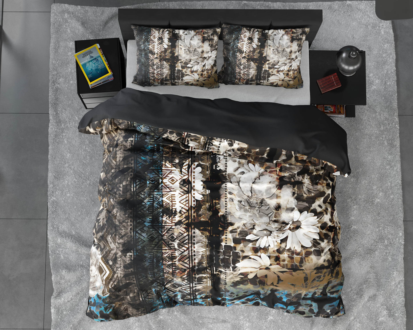 Bettbezug Aluna Multi 200 x 220 cm - Palo24