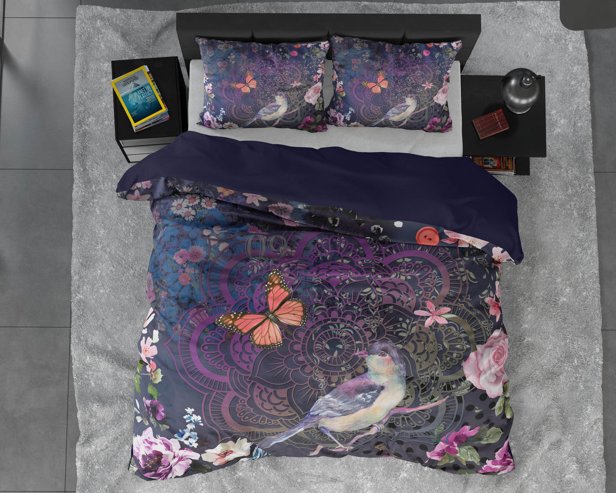 Bettbezug Satijn Malika Multi 200 x 220 cm - Palo24