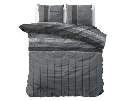 Bettbezug FL Kees Anthrazit 240 x 220 cm - Palo24