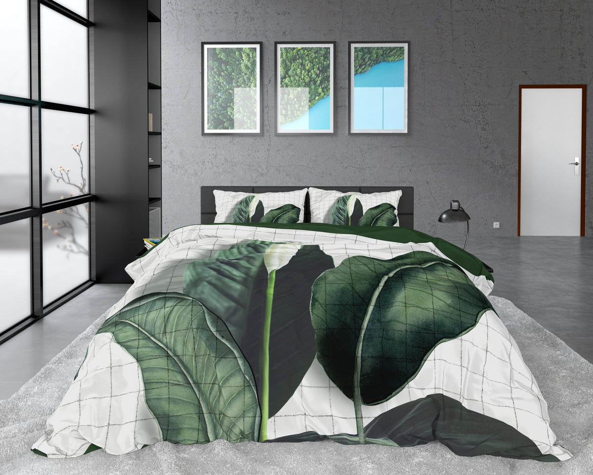 Bettbezug Wild Nature Green 140 x 220 cm - Palo24