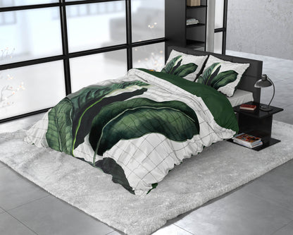 Bettbezug Wild Nature Green 200 x 220 cm - Palo24