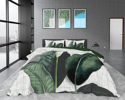 Bettbezug Wild Nature Green 200 x 220 cm - Palo24