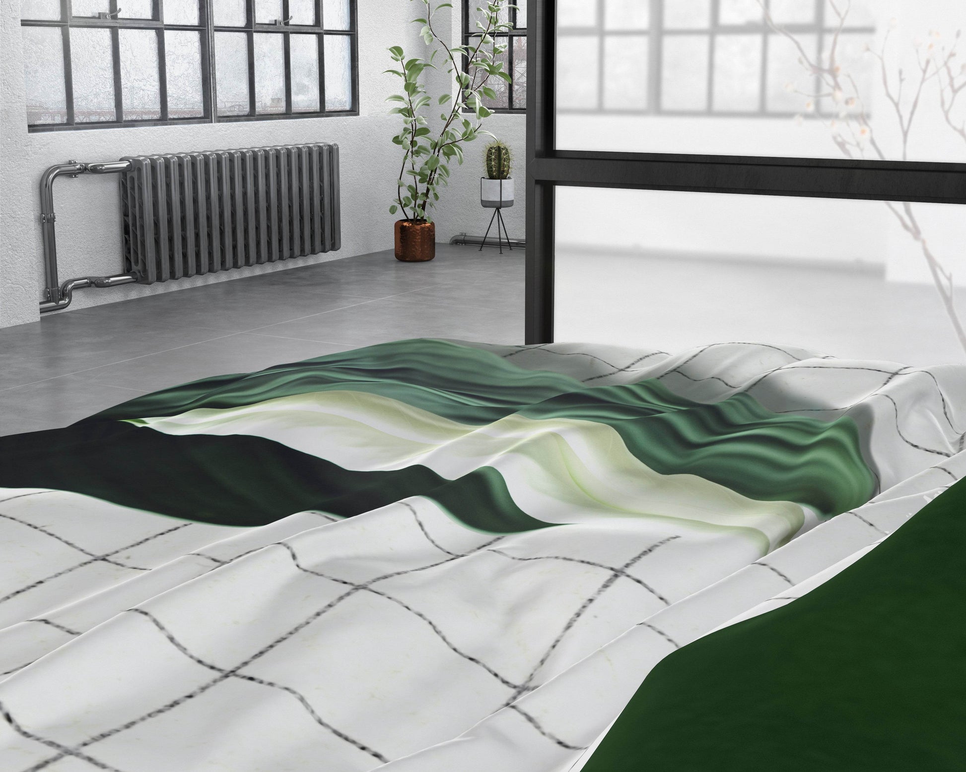 Bettbezug Wild Nature Green 200 x 220 cm - Palo24