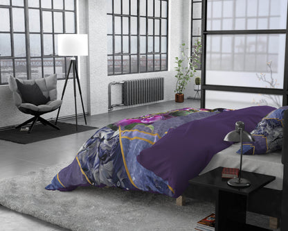 Bettbezug Kannieta Purple 200x220 cm - Palo24