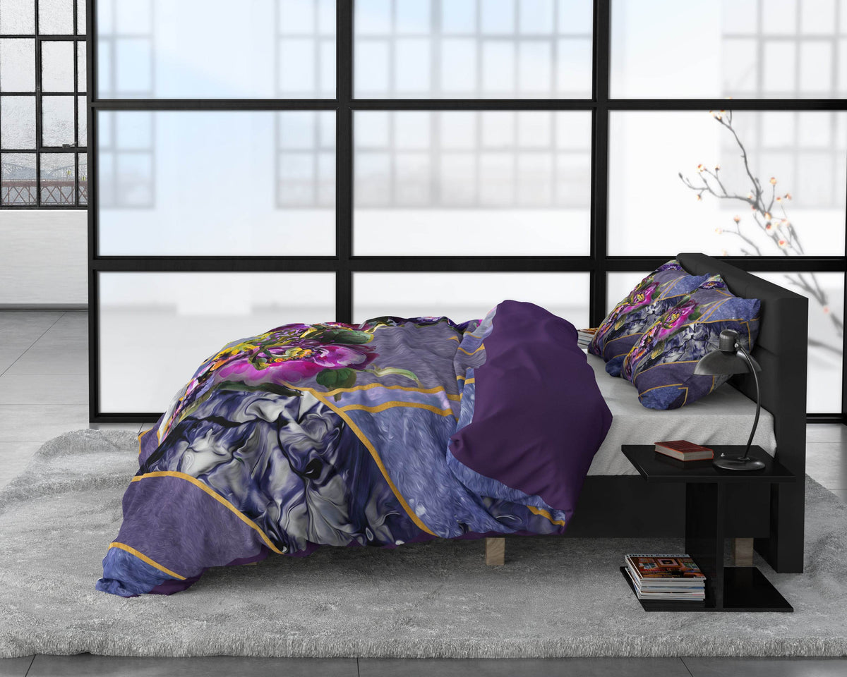 Bettbezug Kannieta Purple 200x220 cm - Palo24