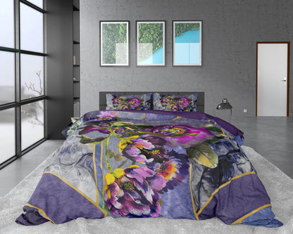 Bettbezug Kannieta Purple 240x220 cm - Palo24