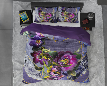 Bettbezug Kannieta Purple 240x220 cm - Palo24