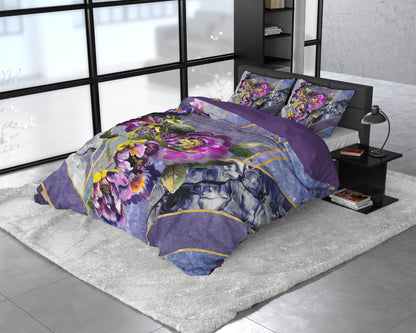 Bettbezug Kannieta Purple 240x220 cm - Palo24