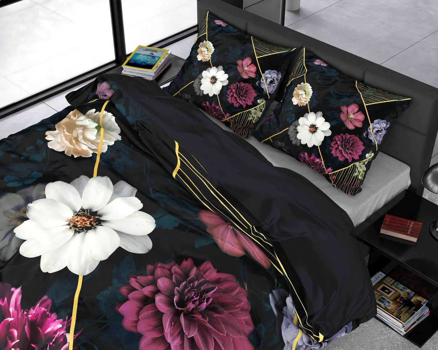 Bettbezug Linleez Indigo 200 x 220 cm - Palo24