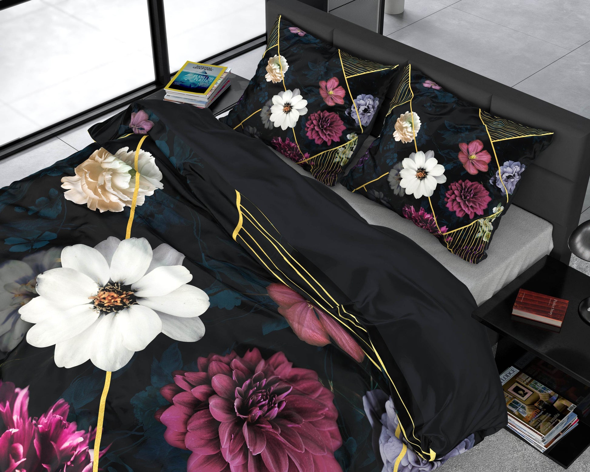 Bettbezug Linleez Indigo 200 x 220 cm - Palo24
