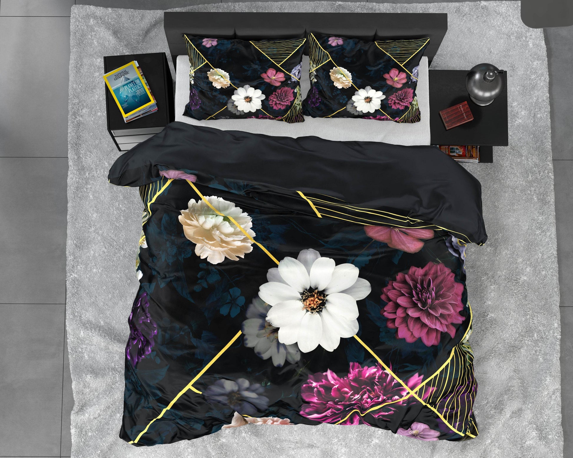 Bettbezug Linleez Indigo 200 x 220 cm - Palo24