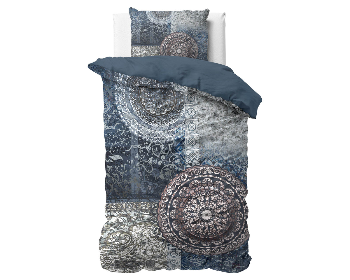 Bettbezug Asien Indigo 140 x 220 cm - Palo24