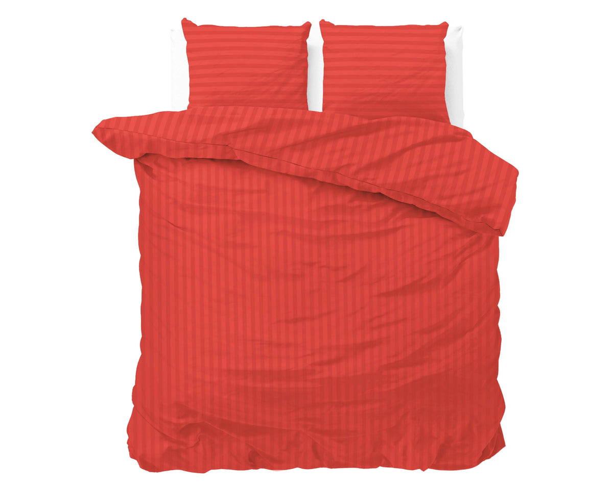 Bettbezug Dallas Rot 140 x 220 cm - Palo24