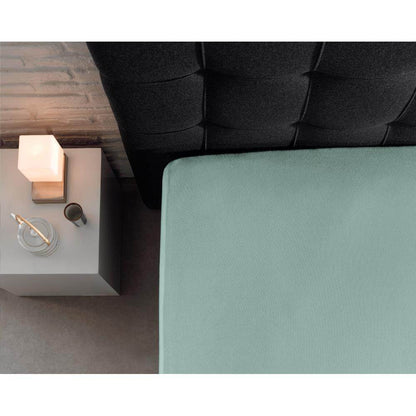 Doppelt Jersey 220 gr. Spannbettlaken Pastel Blau 140 x 200/220 cm - Palo24