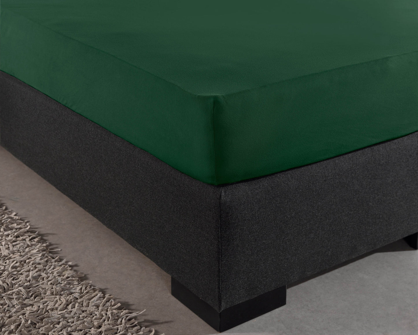 Einzel Jersey 135 gr. Spannbettlaken Botanisch Grün 140 x 200 cm - Palo24
