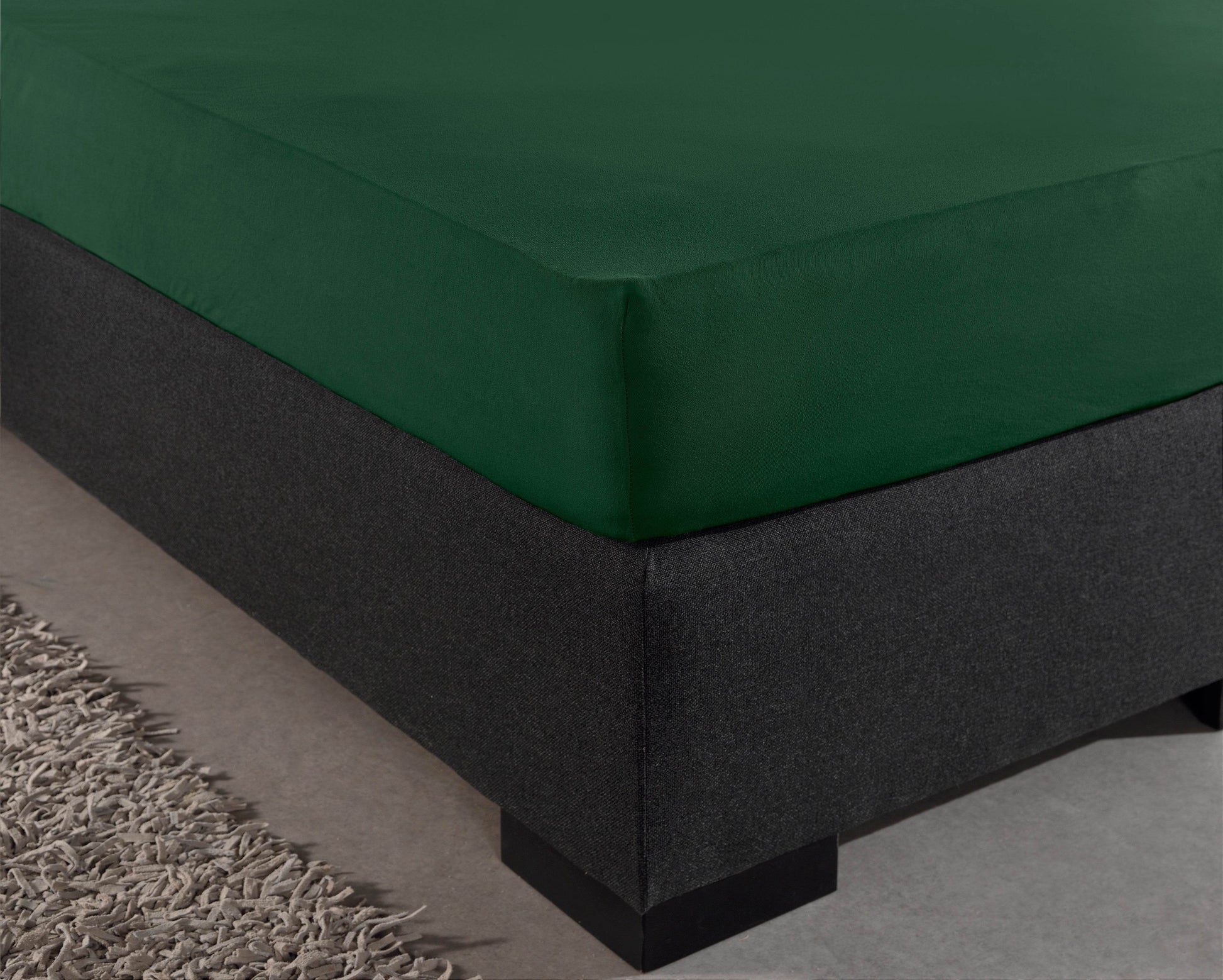 Einzel Jersey 135 gr. Spannbettlaken Botanisch Grün 140 x 200 cm - Palo24