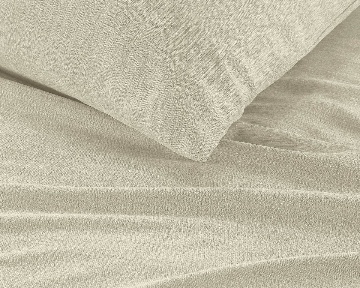 Bettbezug Bambus Touch Creme 140 x 220 cm - Palo24